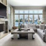 coastal living room on the intracoastal, neutral, cream, beige, waterfront
