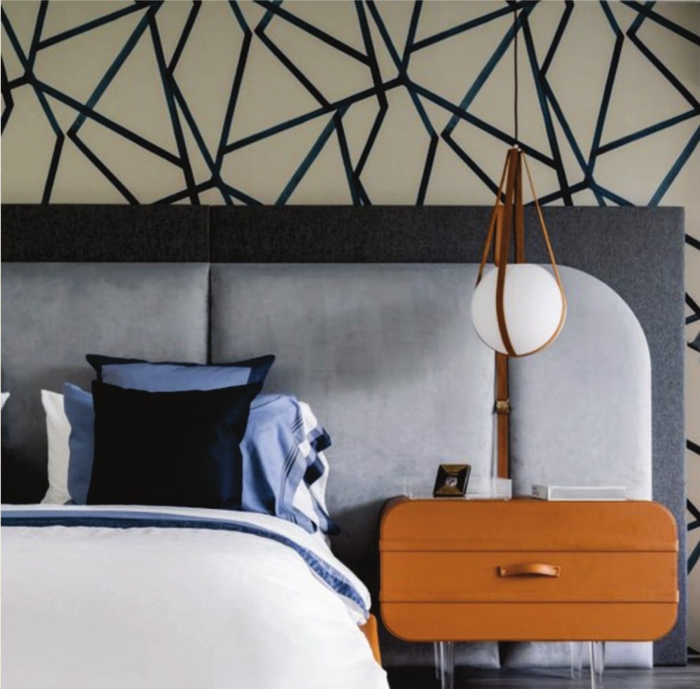 Midcentury modern bedroom by Laure Nell Interiors.